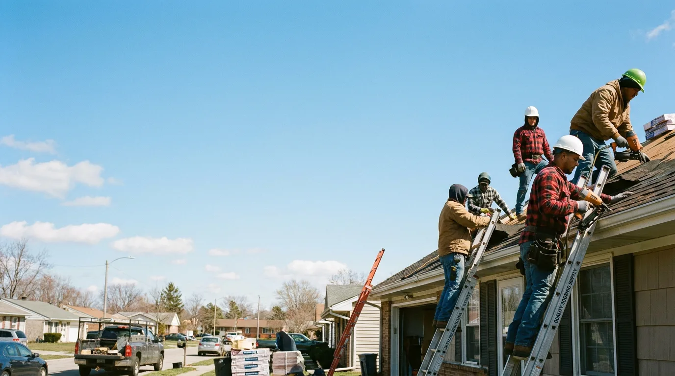 Roofing in Ridgeville, IN near me